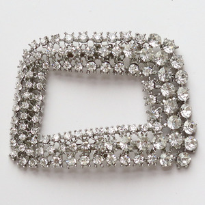 Vente en gros ornements en <span class=keywords><strong>verre</strong></span> coupe strass mariée accessoires de chaussures accessoires de décoration de chaussures - Product Image 4