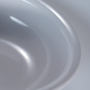 Commercio all'ingrosso della fabbrica bianco durevole rotondo 4.3 ''ciotola per uso alimentare melamina set di stoviglie ristorante in plastica stoviglie per riso - Product Image 3