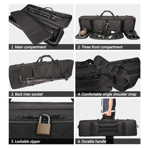 YAKEDA 36 inç MOLLE su geçirmez aralığı çift bölmeler çift taktik çanta silah sırt çantası - Product Image 5