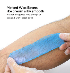 Профессиональный твердый воск для депиляции в гранулах, 1 кг/упаковка, оптовая упаковка, с ароматами розы, лимона, лаванды, для салонов красоты - Product Image 2