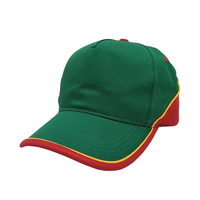 Casquette de baseball sportive vierge multi-panneaux style hip-hop avec logo brodé personnalisé et passepoil pour personnalisation en gros