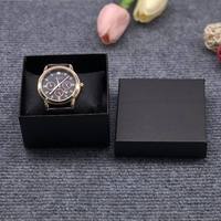 Boîte à montres tendance en gros, boîte à bracelets, emballage de bijoux, boîte cadeau en carton non tissé, approvisionnement direct
