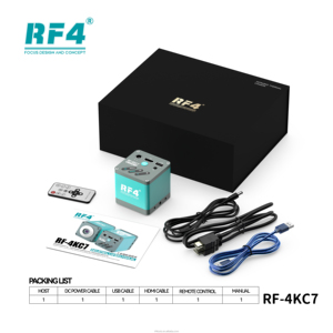 ระบบกล้องจุลทรรศน์สเตอริโอระดับมืออาชีพ RF4 พร้อมกล้อง 4K สำหรับตรวจสอบแผงวงจรพิมพ์ ชิปเซมิคอนดักเตอร์ ไอซี และการทดสอบชิ้นส่วนอิเล็กทรอนิกส์ - Product Image 4