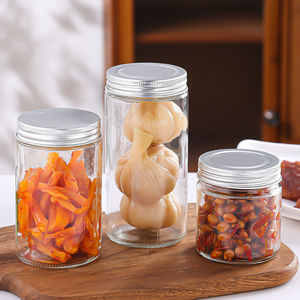 100ml 150ml 180ml 250ml 280ml 380ml 500ml lọ thủy tinh cho Mứt bơ mật ong với kim loại Lug Twist Nắp - Product Image 4