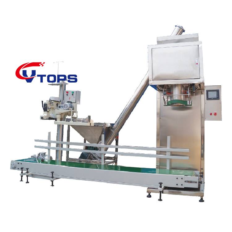 50kg Big Bags Fertilizer Packing Machine 10kg 20kg 25kg 30kg Powder Filling Machine