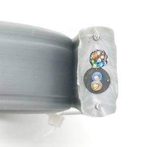 Заводская цена, использование лифта Cat6, Ethernet, передача связи, камера видеонаблюдения, мониторинг, плоский кабель - Product Image 6