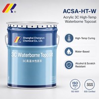Revêtement supérieur acrylique à base d'eau, séchage rapide, haute brillance, durable, conforme 3C, résistant aux hautes températures, pour l'électronique (ACS-AHT-W)