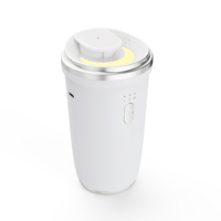Nouveauté Diffuseur d'arômes intelligent sans fil pour voiture et maison Rechargeable USB Plastique 10ml avec télécommande