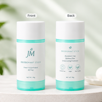 Contenant vide personnalisé de 50g pour déodorant solide en stick, emballage cosmétique pour baume solide en stick