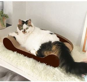 Buen Precio de alta calidad diseño novedoso papel corrugado garra amigable reutilizable impermeable gato rascador sofá - Product Image 2