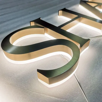 Enseignes lumineuses LED 3D personnalisées en aluminium pour salons de coiffure et de beauté, étanches IP65, pour décoration murale directionnelle