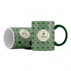 แก้วมัคเซรามิกสีขาวขนาด 11 ออนซ์ สำหรับพิมพ์ลายโลโก้ แก้วกาแฟเซรามิก ของขวัญโฆษณา - Product Image 6