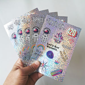 Étiquette <span class=keywords><strong>de</strong></span> bouteille holographique, autocollant lenticulaire holographique, impression brillante, <span class=keywords><strong>feuille</strong></span> personnalisée - Product Image 4