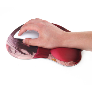 Custom <strong>3D</strong> Anime Printed Silicone <strong>Mouse</strong> <strong>Pad</strong> With Wrist Rest Sexy Ass Big Boobs Ergonomic <strong>Mouse</strong> <strong>Pad</strong> Wholesale - Product Image 5