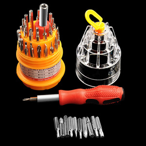 Set di cacciaviti per la <span class=keywords><strong>riparazione</strong></span> di telefoni <span class=keywords><strong>cellulari</strong></span> multifunzione 31 in 1 con Pagoda incrociata con tipi di Phillips e Torx - Product Image 3