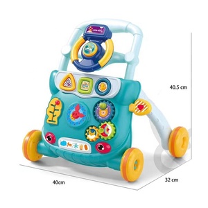 बहुक्रियाशील प्लास्टिक बेबी वॉकर और स्टलर खिलौने मोंटेसरी चलना खिलौना - Product Image 4