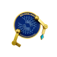 Medalla Deportiva Profesional Internacional Personalizada con Múltiples Formas, Aleación de Zinc Chapada en Oro/Plata con Simulación Hueca y Grabado 3D