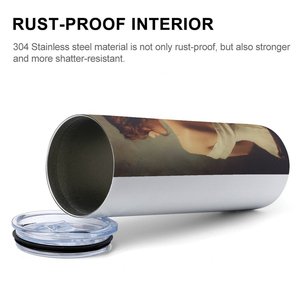 Custom Logo 20oz Stainless Steel <b>Insulated</b> Tumbler Travel <b>Cup</b> Durable Straight Design - Product Image 6
