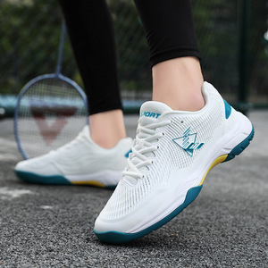 Calzado Deportivo Unisex de Malla con Cordones, Antideslizante, Transpirable, Suela de Goma, Entresuela de EVA, para Entrenamiento de Verano y Uso en Cancha - Product Image 1