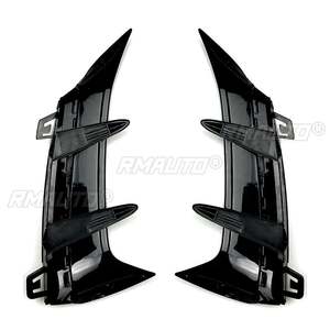 1 Par de Adhesivos Decorativos Negros Brillantes para el Parachoques Trasero, Alerones Laterales para W177 A200 A250 A35 AMG 2019 - Product Image 4