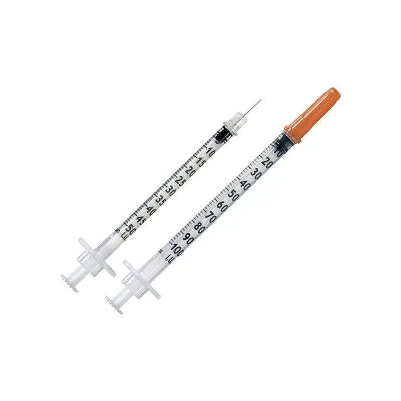 ZS Disposable insulin syringe 0.5ml 1ml insulin syringe with needle