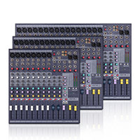 Console de mixage audio numérique professionnelle EFX8 à 8 canaux en métal avec alimentation fantôme 48V intégrée, Bluetooth, enregistrement MP3, console DJ