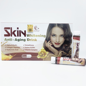 Boisson Anti-Âge Éclaircissante pour la Peau, Meilleur Complément Alimentaire OEM Blanchissant et Hydratant pour Garder la Peau Ferme Effet Peau de Bébé - Product Image 3