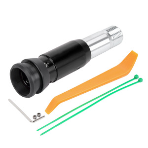 Car Gear <b>Knob</b> M18 Aluminum Alloy Extension Rod Lightweight <b>Shift</b> Head Adapter for Automatic Transmission - Product Image 1