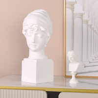 Statuette en résine Vénus de style classique nordique européen, figurine multi-gypse pour décoration de table intérieure