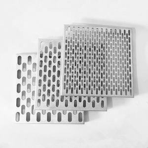 Placa ACEPLATE, revestimiento <span class=keywords><strong>de</strong></span> pared <span class=keywords><strong>de</strong></span> Metal ligero, paneles <span class=keywords><strong>de</strong></span> <span class=keywords><strong>fachada</strong></span> modernos <span class=keywords><strong>de</strong></span> aluminio tallado para frente <span class=keywords><strong>de</strong></span> casa pequeña, piedra dorada pequeña - Product Image 5