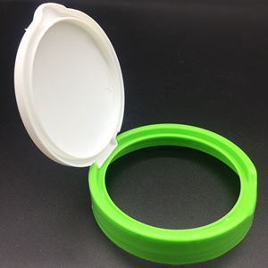 Nuovo Design Tappo Flip Top in Plastica a Bocca Larga per Contenitori in Plastica - Product Image 3