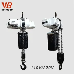 Vohoboo 500kg 1000kg dễ dàng bảo trì BCD Mini điện nâng Palăng xích với mặt dây chuyền một pha cung cấp hỗ trợ trực tuyến 35