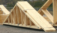 Structure en bois massif durable et élégante en bois massif teck naturel