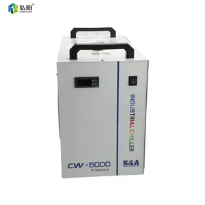 Enfriador de agua Cw 5200 Industrial 5000 láser de fibra S & A Sa Cw3000 Cw3500 Th husillo de refrigeración tubo refrigerado enfriador de fuente fría