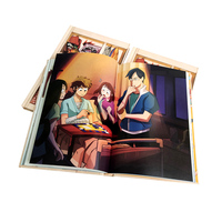 Ensemble de livres manga personnalisés, impression de bandes dessinées pour adultes en couverture souple, couleur intégrale de haute qualité