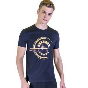 <span class=keywords><strong>Tribal</strong></span> 240 Gsm surdimensionné t-shirt vêtement teint fil Crochet demi épaule polynésien <span class=keywords><strong>Tribal</strong></span> Tatoo t-shirts hommes coton pour hommes - Product Image 6