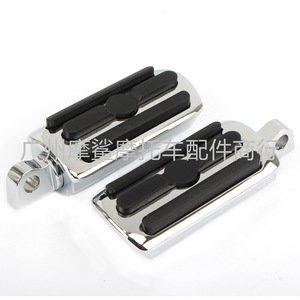 Pedal de Motocicleta Moshark de 5 1/8 X 2 Pulgadas, Negro Electrochapado, para Modificación de Harley - Product Image 3