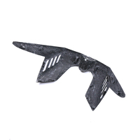 AISKA Cubierta de Tanque de Aire Delantera de Fibra de Carbono 3K Real Completamente Seca para Motocicleta Yamaha R1 R1M 2020-2026