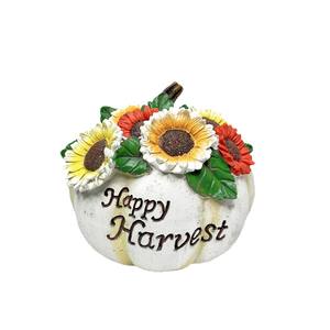 Nuevos Adornos de Resina para el Festival de la Cosecha, Decoración de Girasol y Calabaza, Conjunto de Arreglos para Hogar, Jardín y Exteriores - Product Image 5