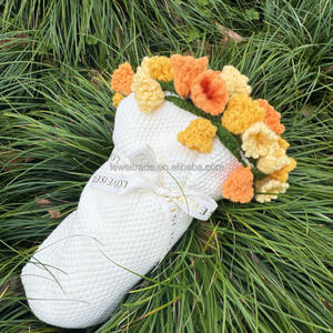 Creativo DIY moderno de punto ramo de rosas <span class=keywords><strong>manta</strong></span> hogar regalo <span class=keywords><strong>ganchillo</strong></span> <span class=keywords><strong>Kit</strong></span> con patrón teñido para adultos - Product Image 3