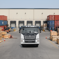 Vente directe usine Chine Nouveau Compresseur de déchets manuel diesel Dongfeng pour camion poubelle, moteur, boîte de vitesses, pompe