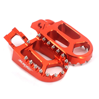 KKE CNC Billet Repose-pieds Compatible avec KTM XC-W SXF EXC-R EXC-F 125 530 2022 Motocross Repose-pieds Anodisé Pied Pédales En Aluminium