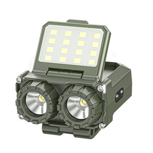 ไฟฉายคาดศีรษะ LED รุ่นใหม่ปี 2026 ดีไซน์ 3 XPG High Power COB LED  วัสดุ ABS สำหรับตั้งแคมป์ FX-HP019 ไฟฉายยุทธวิธีแบบพกพา - Product Image 1