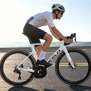 จักรยานเสือหมอบคาร์บอนน้ำหนักเบาพิเศษ 7.5 กก. รุ่น SK02 ระบบเบรกไฮดรอลิก SHIMANO ULTEGRA R8100 Di2 ล้อคาร์บอน ยาง Continental Road - Product Image 1