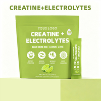 Fabricant OEM sous Marque Blanche – Bâtonnets de Créatine Monohydrate 5g et Électrolytes, 30 Doses, Mélange Hydratant Sans Sucre pour Adultes