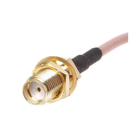 Câble coaxial Wavelink RG316 15 cm SMA femelle vers double connecteur CRC9 TS9, adaptateur RF pour antenne de routeur, communication OEM