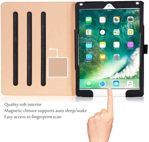 Support en cuir Folio housse pour <span class=keywords><strong>iPad</strong></span> 9.7 pouces 2018 <span class=keywords><strong>iPad</strong></span> 6th <span class=keywords><strong>génération</strong></span>/2017 <span class=keywords><strong>iPad</strong></span> 5th <span class=keywords><strong>génération</strong></span> étui - Product Image 2