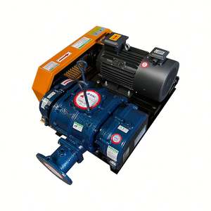 Souffleur à trois lobes à haute efficacité et structure compacte, utilisé dans les industries chimiques, le ciment, le transport pneumatique, le traitement des eaux usées, etc. - Product Image 1