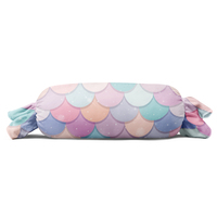 Modèle en peluche de bonbons bon marché de dessin animé avec impression personnalisée Coussin de canapé-lit doux Oreillers en forme de bonbon faits à la main Coussin confortable