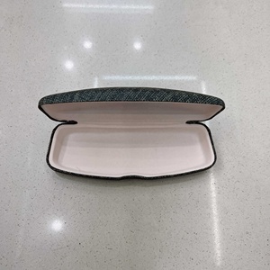 Estuche de gafas de lectura con logotipo personalizado, caja de lentes ópticas de lino para gafas de lectura - Product Image 6